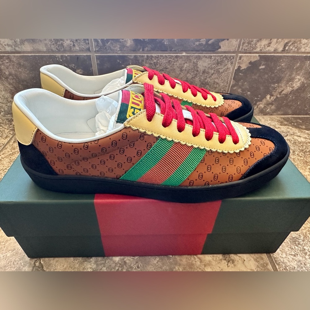 BRAND NEW Dapper Dan x Gucci Sneakers